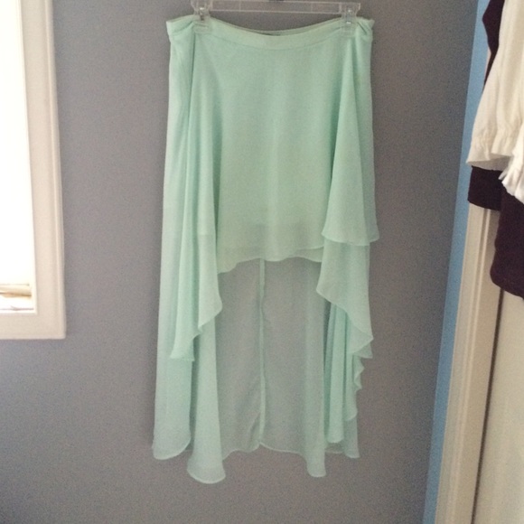 Chiffon High-Low skirt - Picture 1 of 4