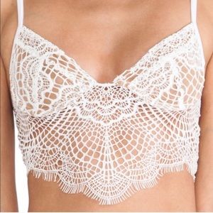 For Love and Lemons Bat Your Lashes Bra