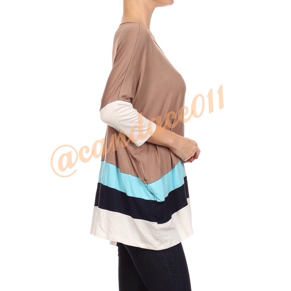 Dolman Sleeved Colorblock Tunic Top 💠HP!!!💠 - Picture 3 of 4