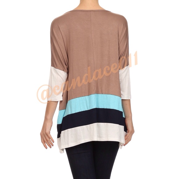 Dolman Sleeved Colorblock Tunic Top 💠HP!!!💠 - Picture 4 of 4