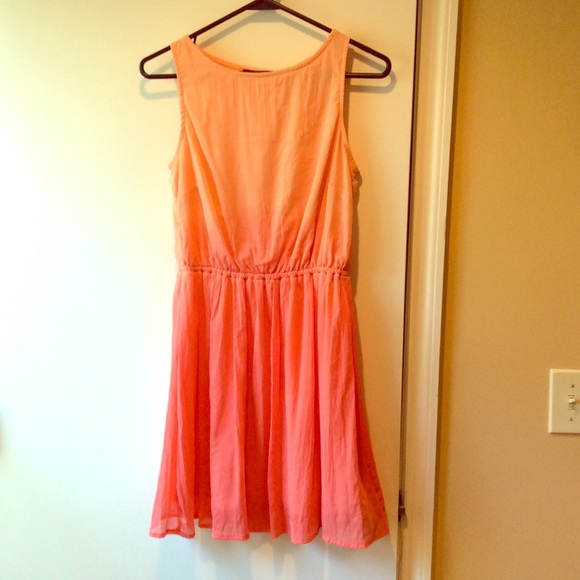 Adorable  Pink Ombré Cocktail Dress