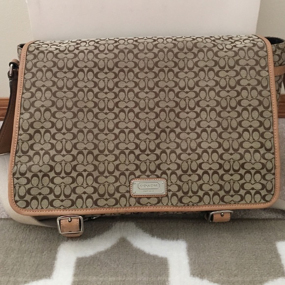 Authentic Coach Laptop Bag