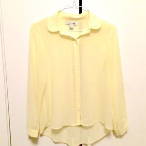 🚫SOLD🚫 Peter Pan Collar Blouse Top