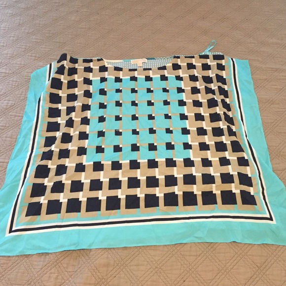 Handkerchief poncho