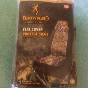 Brand new in package Mossy Oak Browning seat cover