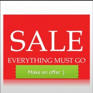 Everything must go! Make an offer!!!!