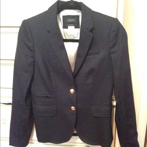 J. Crew BOYS' GOLD-BUTTON BLAZER