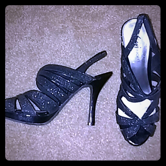 Sparkle heels.