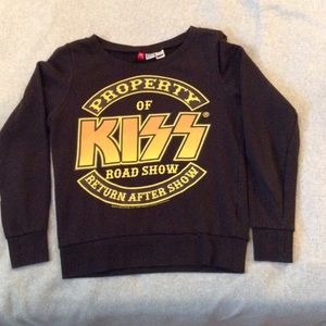 KISS band sweatshirt