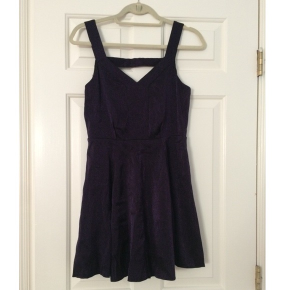 BCBGeneration Plum Cocktail Dress