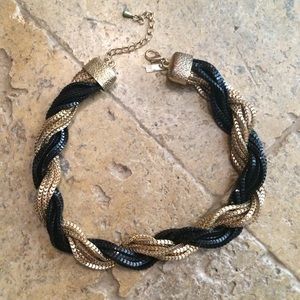 INC black and gold necklace!