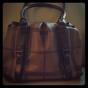 Authentic Burberry Smoke Check bag