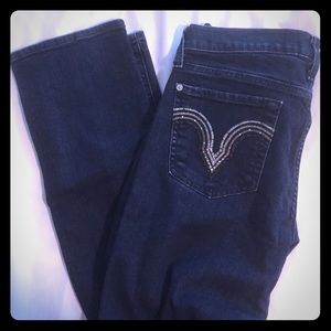 Seven dark denim jeans