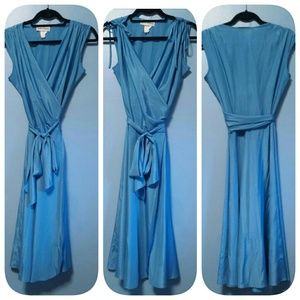 Vintage blue rap dress