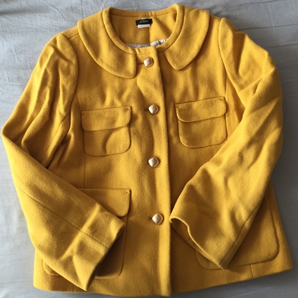 J. Crew Jackets & Blazers - JCrew Peter Pan collar coat