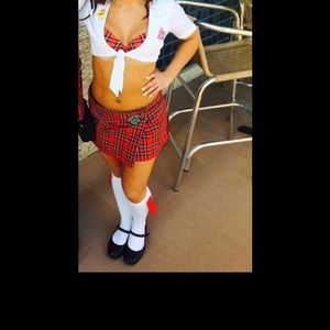 Original tilted kilt costume
