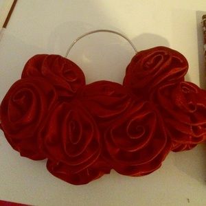 Rose petal handbag