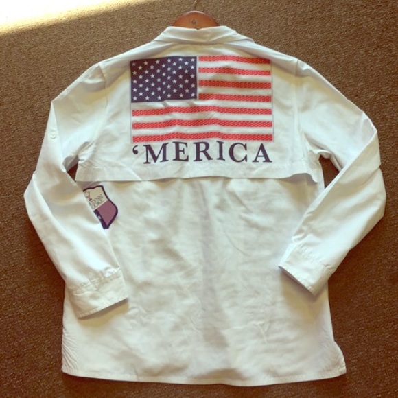 Jadelynn Brooke Tops Fishing Shirt Merica Poshmark