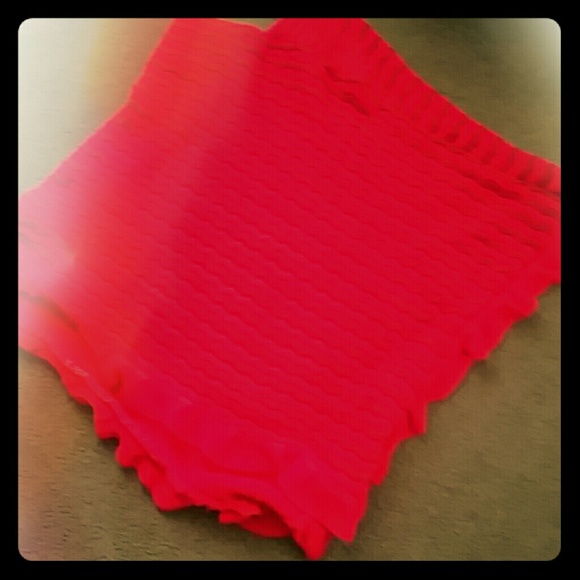 Red poncho