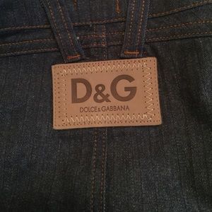 Dolce & Gabbaba Denim Skirt