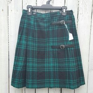 Vintage plaid skirt