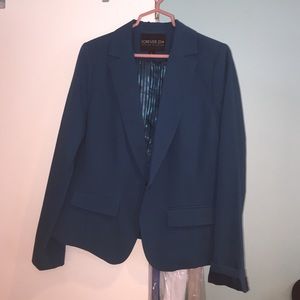 Dark teal blazer