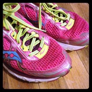 Saucony Women's Ride 5 Pink Shoes