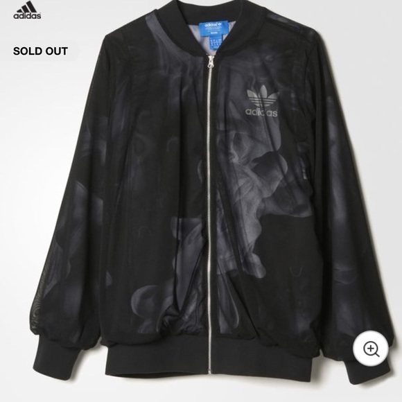 Adidas x Rita Ora smoke jacket