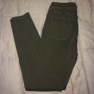 Pacsun olive jeans