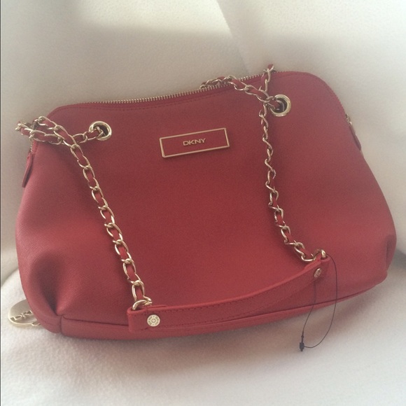 True red handbag!