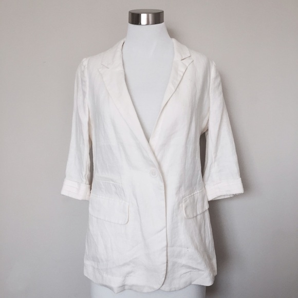 🆕 Linen blazer - Picture 2 of 4