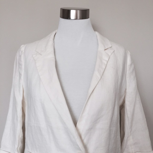 🆕 Linen blazer - Picture 3 of 4