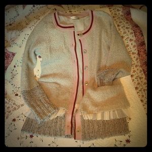Anthropologie Baseball Sweater - Charlie & Robin