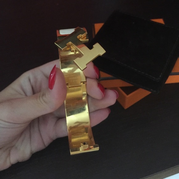 Sold Clic Clac H Hermes bracelet - Picture 3 of 4