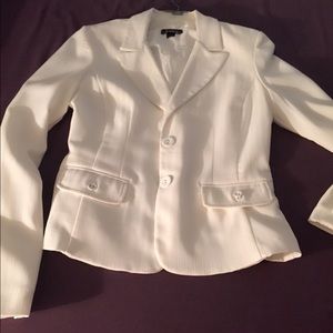 White blazer