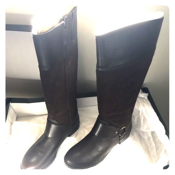 Ralph Lauren brown boots