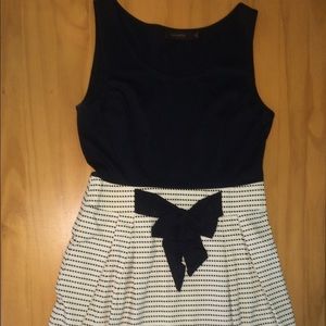 Black and Cream Limited Dress