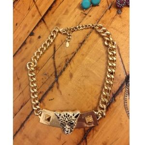 ALDO Gold Cheetah Necklace