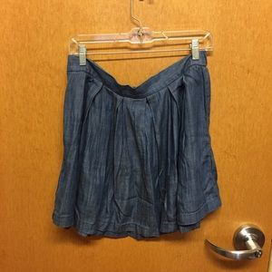 American Eagle Chambray Skirt