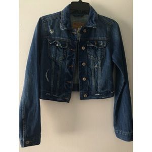 Hollister denim jacket!! Never worn!