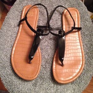 Black sandals
