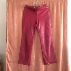 Red Hot Leather Pants