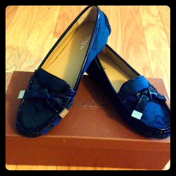 New - Never Worn Coach Black Loafers Sz. 6