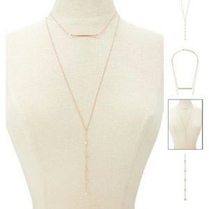 Long Double Strand Necklace