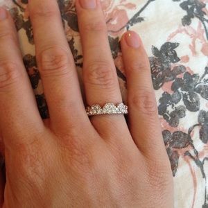 Kate Spade crown silver ring