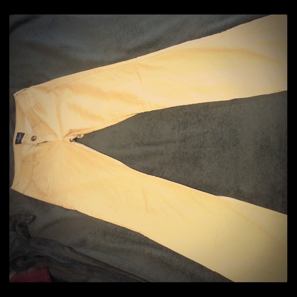 American eagle khakis, only worn once!