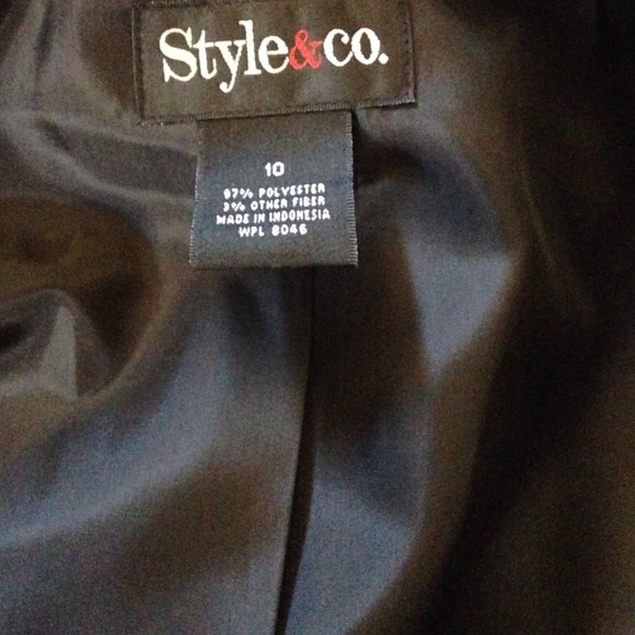 Host Pick! Style & Co blazer EUC. Size 10. - Picture 4 of 4