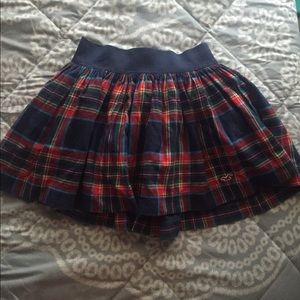 Hollister school girl plaid skirt