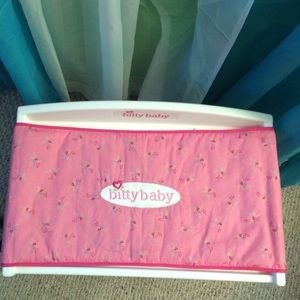 Bitty baby changing table/not with cover
