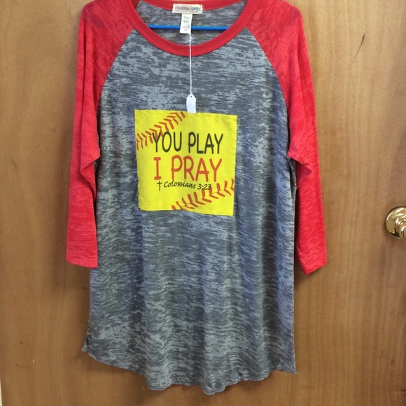 New baseball style burnout tee (2 available)